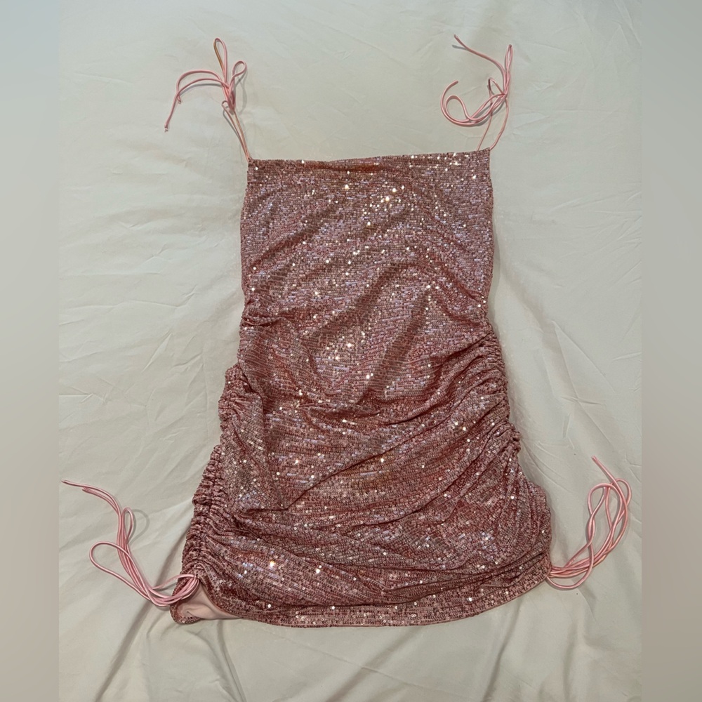 Lioness Blush Sequin Dress